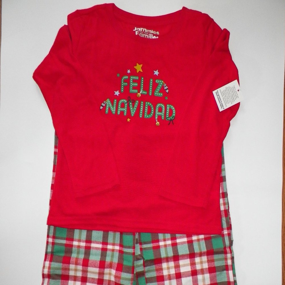 CLEARANCE Girls Christmas Pajama Set - Picture 2 of 5